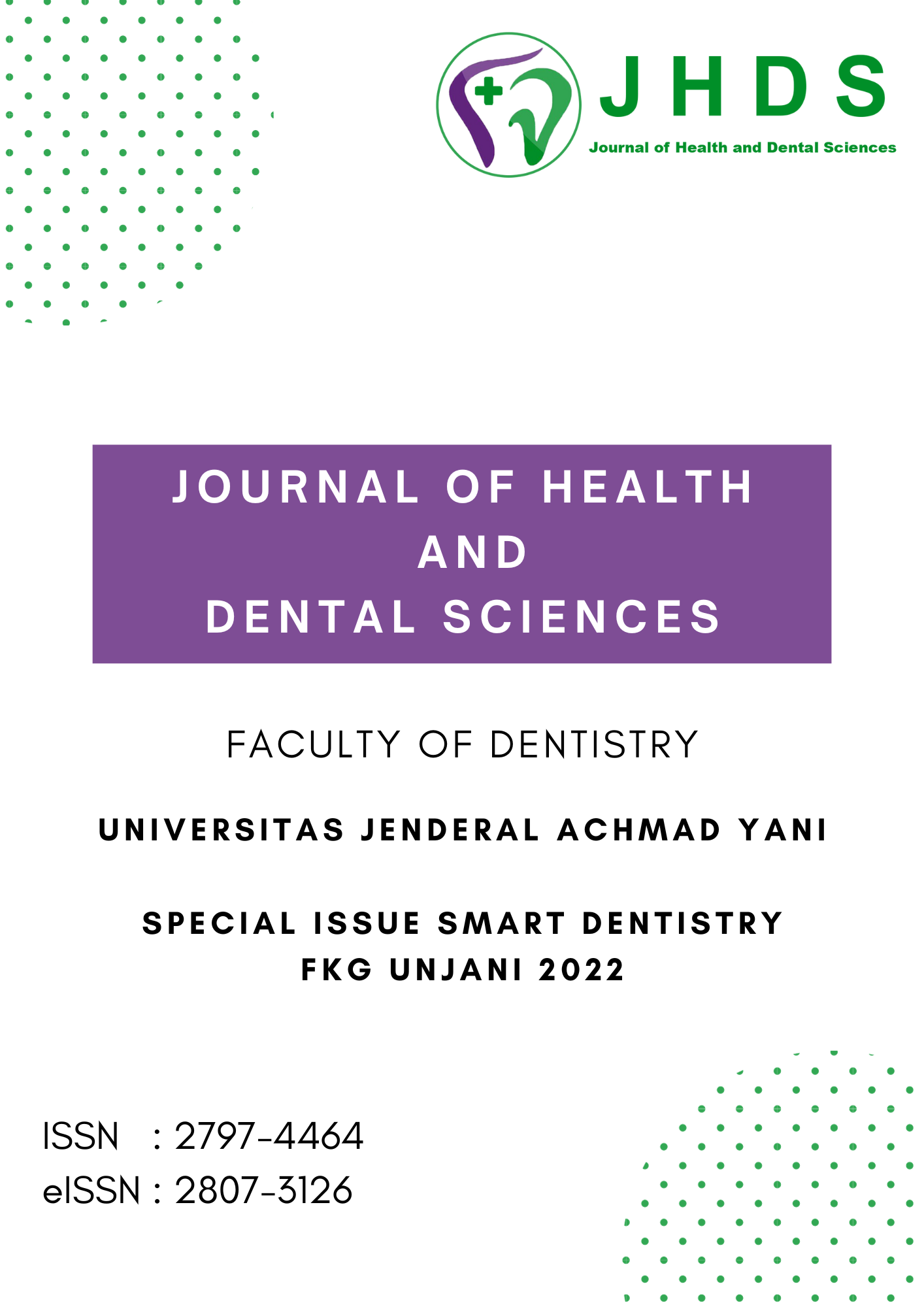					View 2022: Journal of Health and Dental Sciences
				